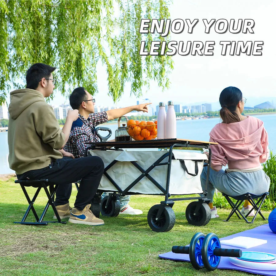 Carrito Multiuso Plegable Tu Aura - Heavy Duty